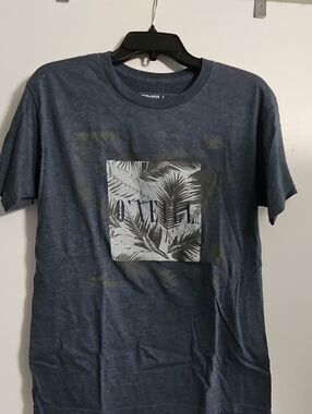 O'Neill Navy Short-Sleeve Palm Graphic Tee
